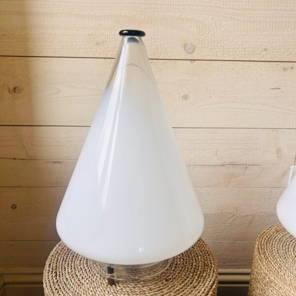 Mid Century Opaline Glass Lights - Image 2
